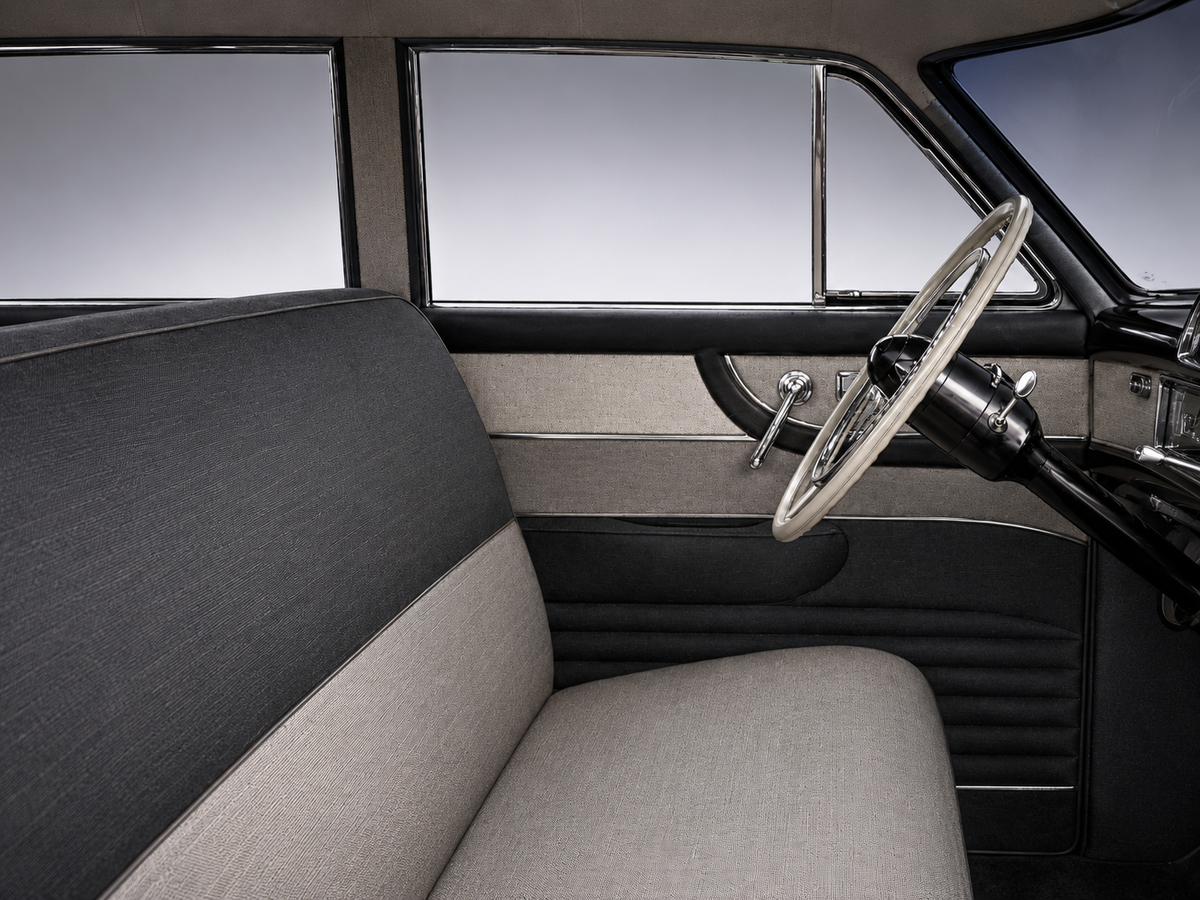 Cadillac 1950 Series 62 Coupe – Klädsel fram och bak (Tyg)
