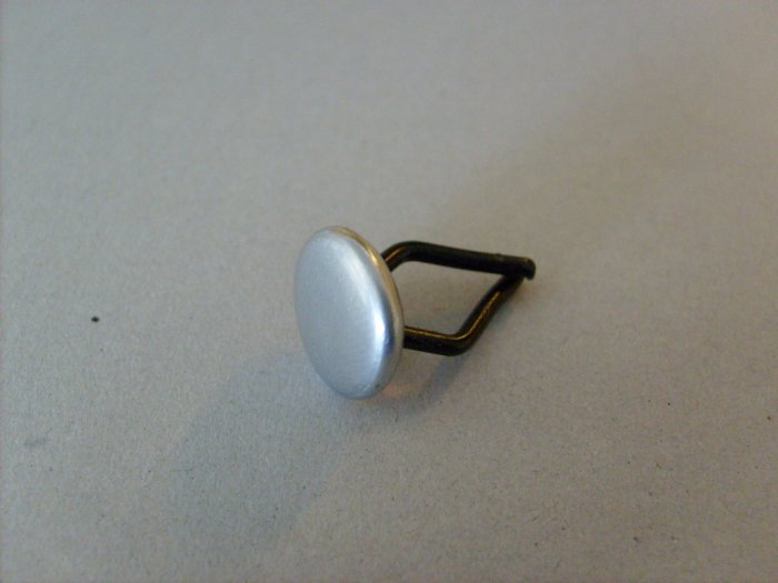 Panelclips 2279 Aluminium hatt 6 st
