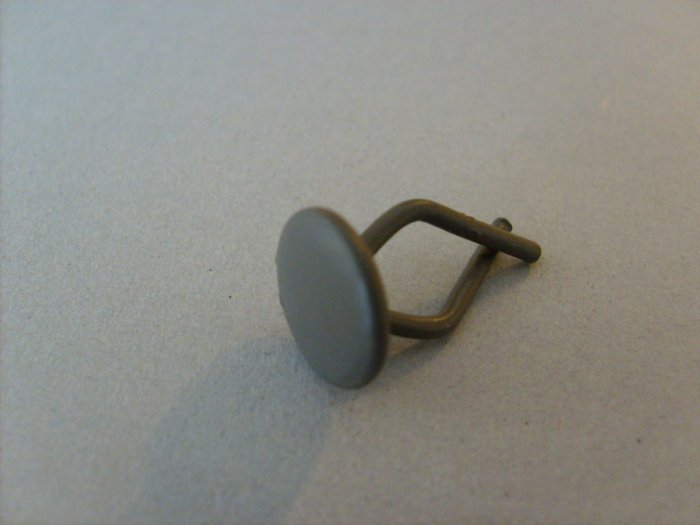 Panelclips 2280 Brun hatt 6 st