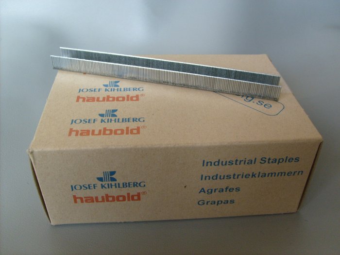Rostfri klammer 8 mm – 10 000-pack