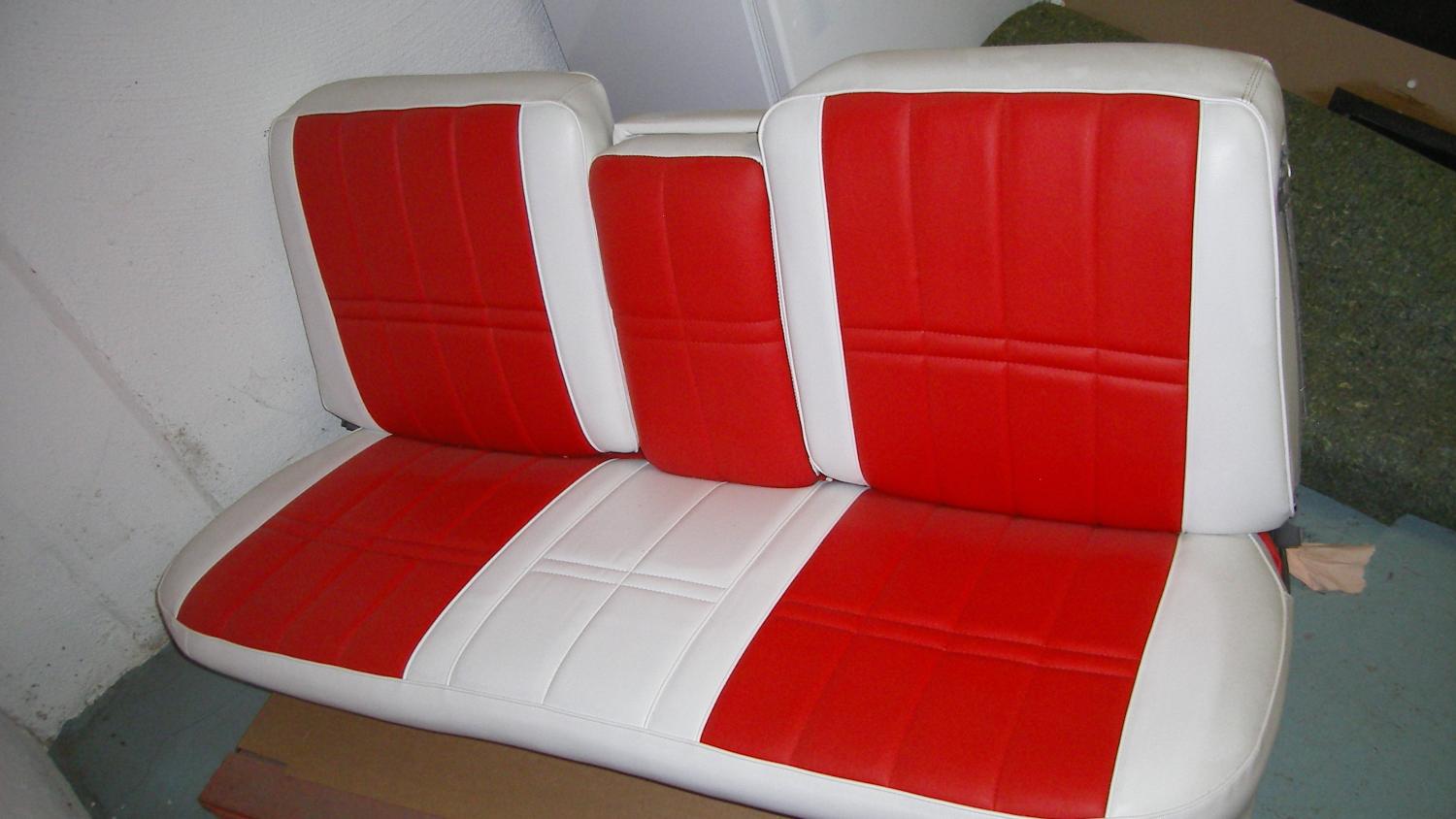 Cadillac 1955 Series 62 Convertible – Klädsel fram och bak (Tyg)