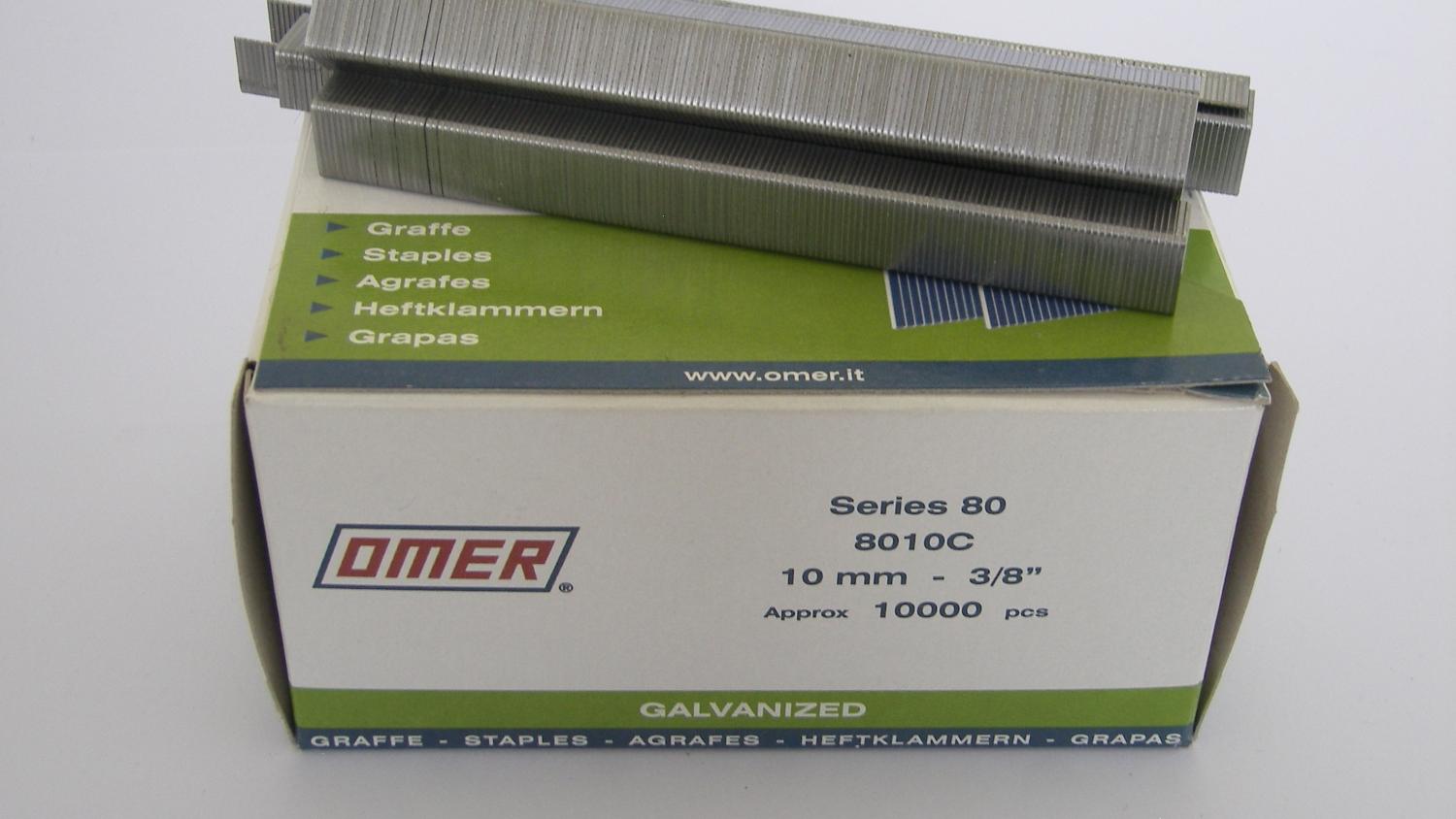 Galvaniserad klammer 680, 4 mm – 1 000-pack