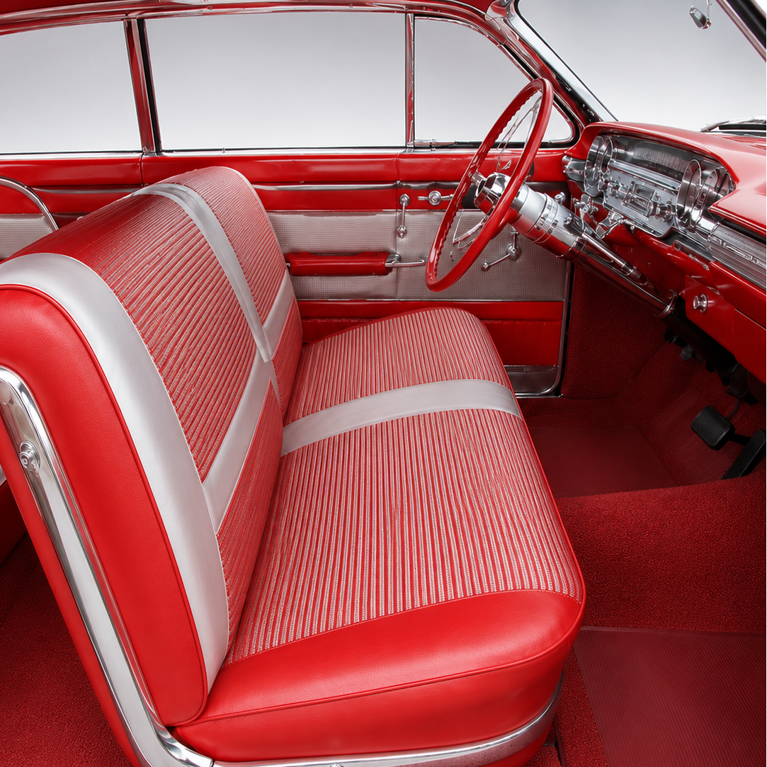 Chevrolet 1959 Impala – Klädsel fram och bak (Läder)