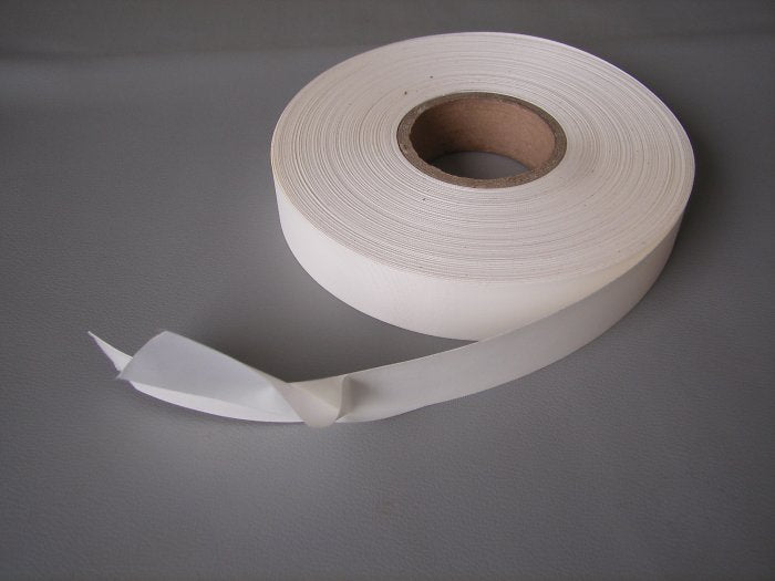 BAND av Segelduk med adhesive 1" Vit