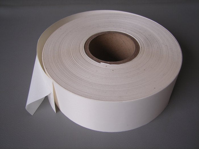 BAND av Segelduk med adhesive 2" Vit
