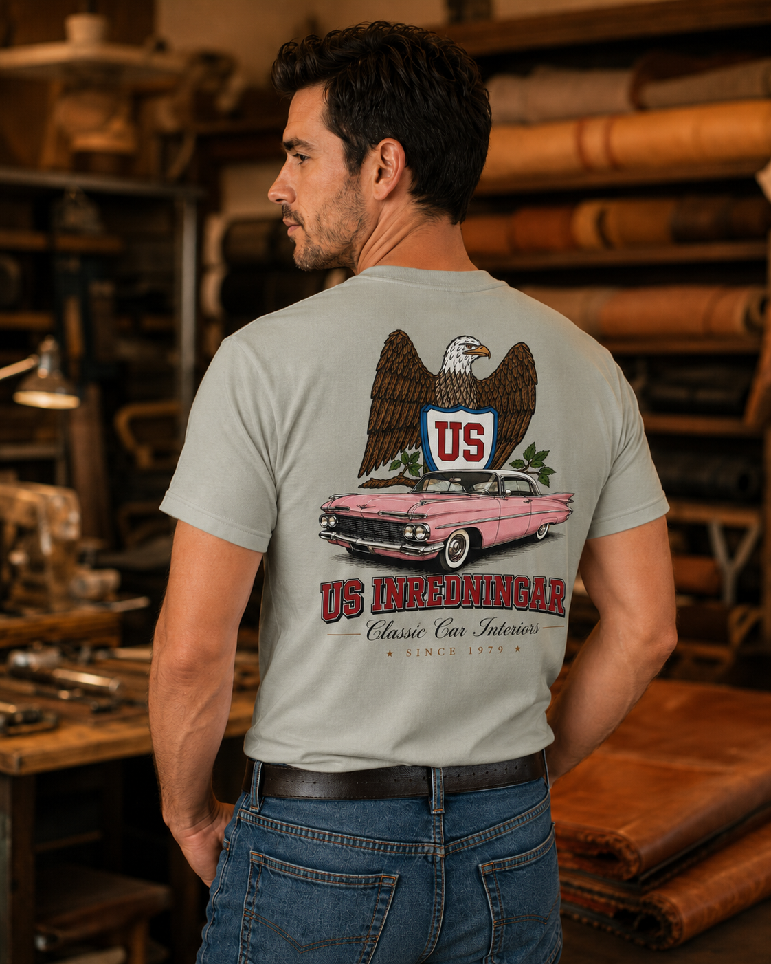 USEAGLE Wear Classic Tee – För Man Pistage