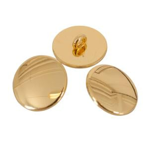 Knapp Klädsel Guld 5 st