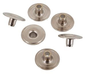 Tryckknapp 201 Blank NIT 7,2 mm 6 styck