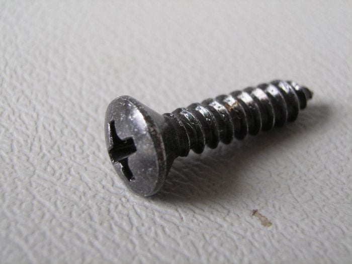 Plåtskruv svarta 4,2*25 mm kullerförsänkt