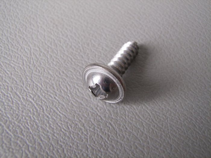 Plåtskruv blank 4,2*18 mm platt