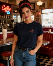 USEAGLE Wear Classic Tee – För Dam Blå