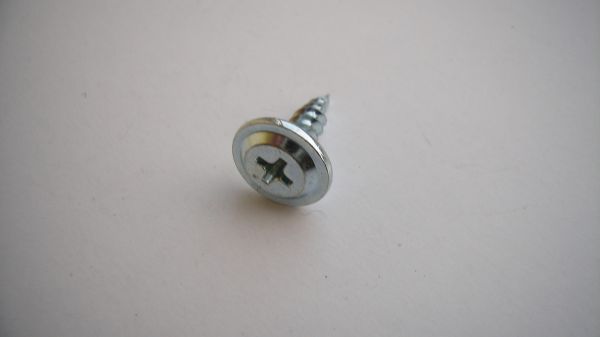 Plåtskruv blank 4,2*19 mm platt