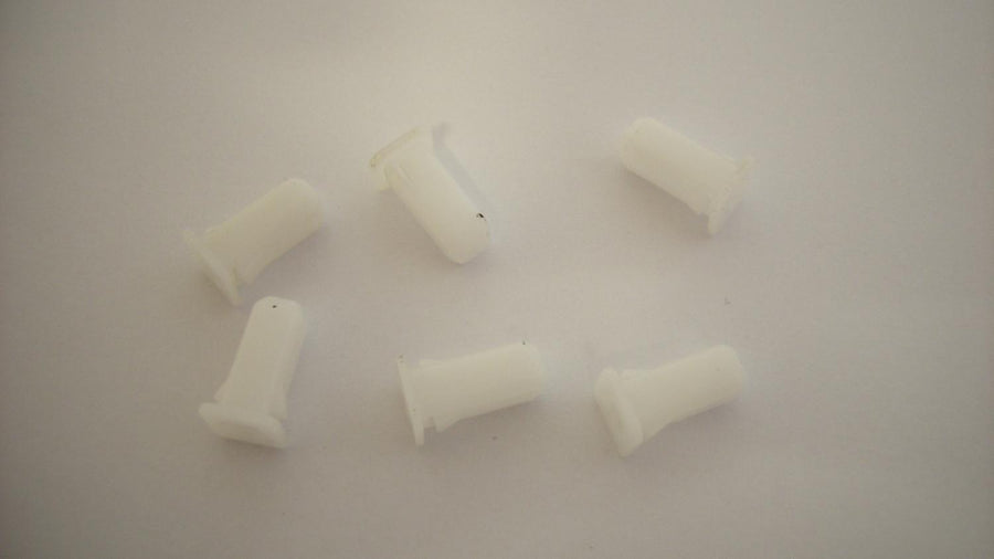Plastmutter 6-pack lång