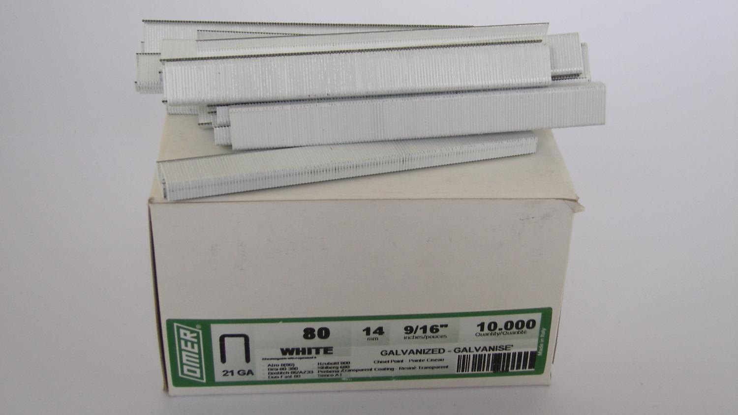 Vit klammer 680, 6 mm – 1 000-pack