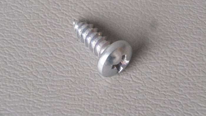 Plåtskruv blank 4,2*13 mm osthuvud